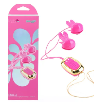 Maia MOLLI - Pink Vibrating Nipple Clamps